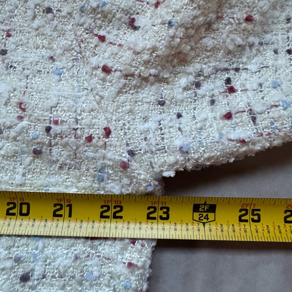 Favorite Daughter The Talullah Cinque Tweed Jacket Blazer Minimalist REVOLVE XL - Picture 12 of 14